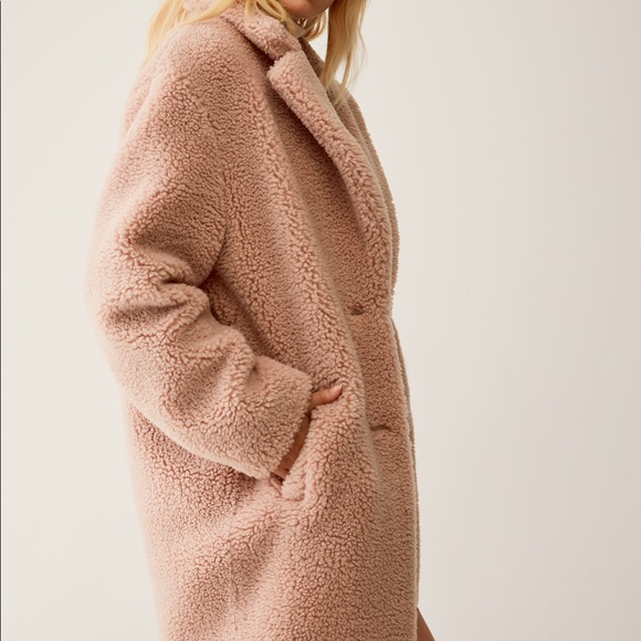 Wilfred Free The Teddy Cocoon Coat - Picture 2 of 3